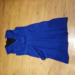 Kenneth Cole New York Cobalt Blue Midi Dress